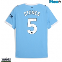 Manchester City John Stones #5 Replica Home Shirt 2025-26 Short Sleeve